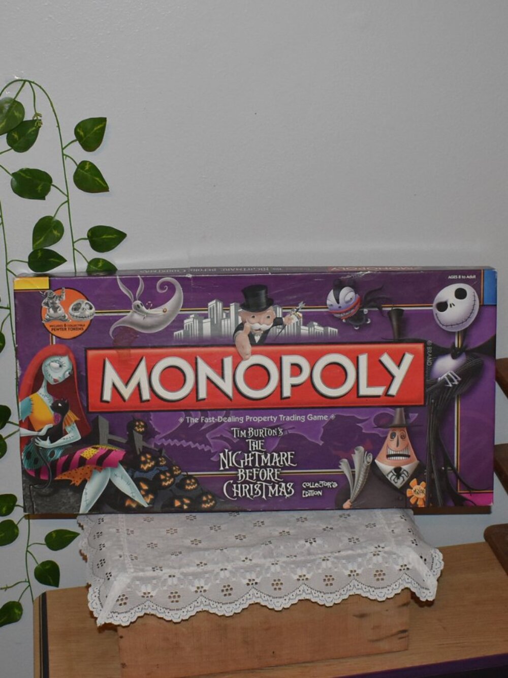 The Nightmare Before Christmas Monopoly Game Collectors Edition